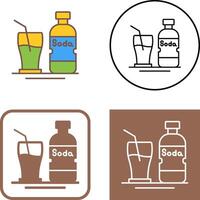 Soda Icon Design vector