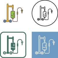 Intravenous Icon Design vector