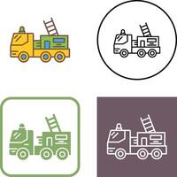 Fire Truck Icon Design vector