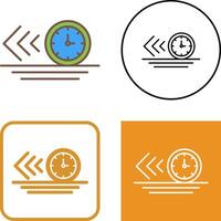 Time Management Icon Design vector