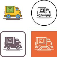 Delivery Truck Icon Design vector