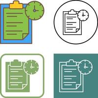 Task Management Icon Design vector