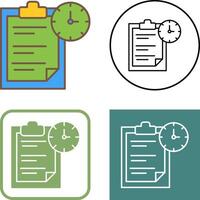 Task Management Icon Design vector