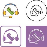 Support Icon Design vector