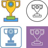 Trophy Icon Design vector