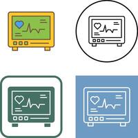 Cardiogram Icon Design vector