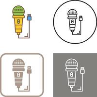 Microphone Icon Design vector