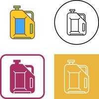 Jerrycan Icon Design vector