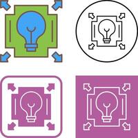 Diffusion Icon Design vector