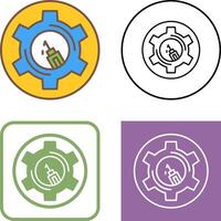 Vaccine Icon Design vector