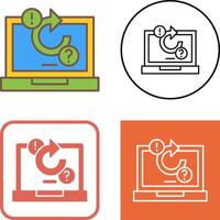 Problem solving Icon Design vector