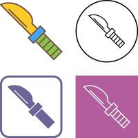 diseño de icono de cuchillo vector