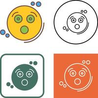 Surprised Icon Design vector