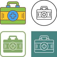 First Aid Kit Icon Design vector