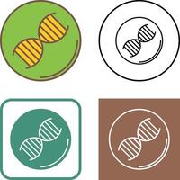 Dna Icon Design vector