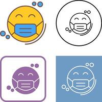 Mask Icon Design vector