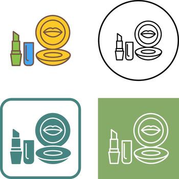Makeup Icon Design vector