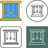 Cradle Icon Design vector