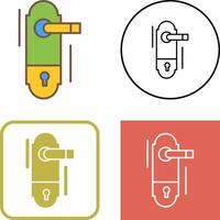 Doorknob Icon Design vector