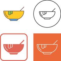 Soup Icon Design vector