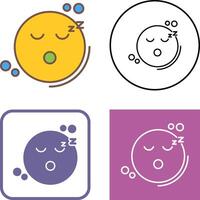 Sleep Icon Design vector