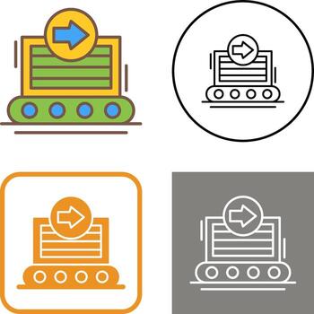 diseño de icono de contenedor vector