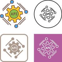 api icono diseño vector