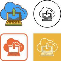 Backup Icon Design vector
