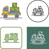 Delivery Truck Icon Design vector