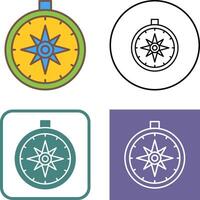 Compass Icon Design vector