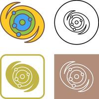 Galaxy Icon Design vector