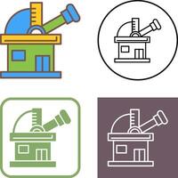 Observatory Icon Design vector