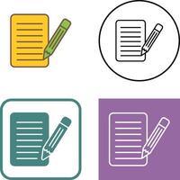 Check List Icon Design vector