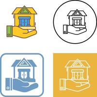 House Protection Icon Design vector