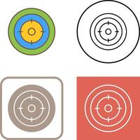 Target Icon Design vector