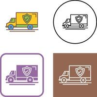 Delivery Truck Icon Design vector