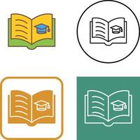 Open Book Icon Design vector