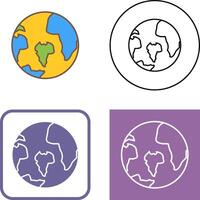 World Icon Design vector