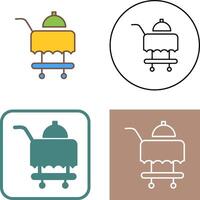 Room Service Icon Design vector