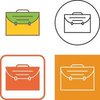 Suitcase Icon Design vector