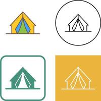 Camp Icon Design vector