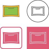 Pillow Icon Design vector