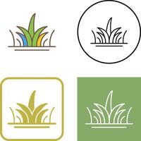 Grass Icon Design vector