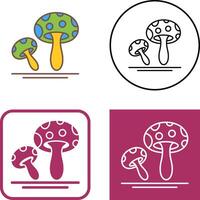 Mushroom Icon Design vector