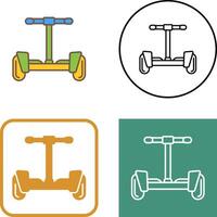 Hoverboard Icon Design vector