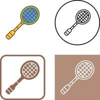 Racket Icon Design vector