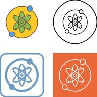 Proton Icon Design vector
