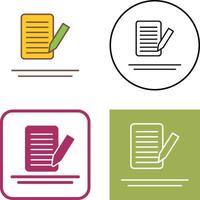 Edit Icon Design vector