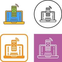 Remote Icon Design vector