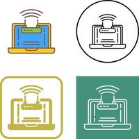 Wifi Icon Design vector